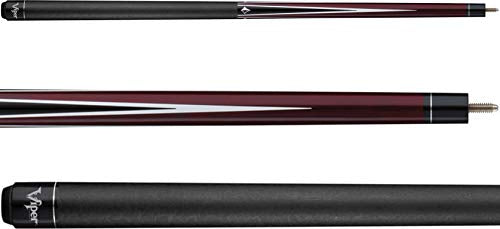 Viper by GLD Products Diamond 58" 2-Piece Pool Cue - color: Burgundy Finish, size: 19 Ounce