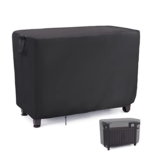 55 Inch Outdoor Furniture Cover for Keter Unity XL Portable Table, Waterproof Patio Rectangle Table Covers, Outdoor Pizza Oven Grill Cover - size: 55" x 24" x 32"