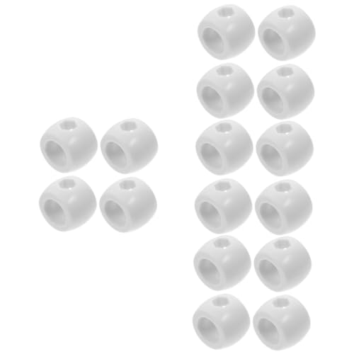 Abaodam 4sets Foosball Machine Accessories Rod Bearings Plastic Goal and Locator Ring Set for Soccer Table 4pcs*4