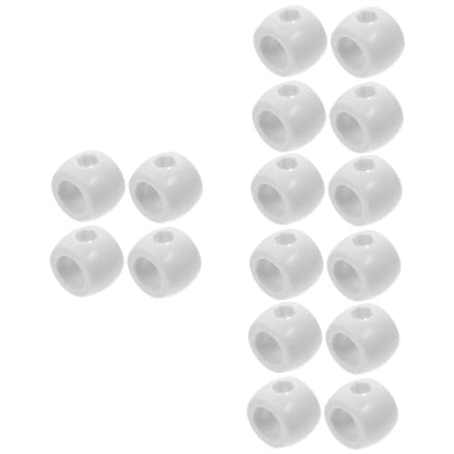 Abaodam 4sets Foosball Machine Accessories Rod Bearings Plastic Goal and Locator Ring Set for Soccer Table 4pcs*4
