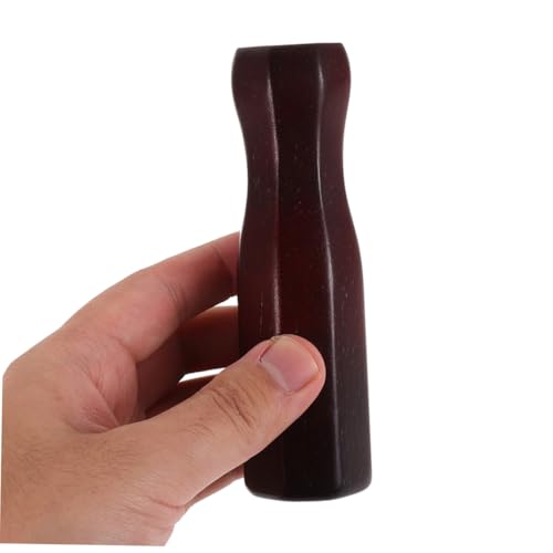 Toddmomy 2pcs Wooden Foosball Table Handles Durable Solid Grip for Enhanced Control and Comfort Indoor Games Replacement for Soccer Machine Rod Handles