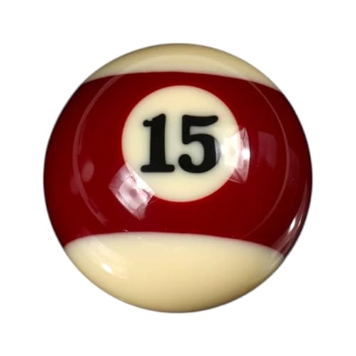 Empire USA #1-15 Pool Ball Replacement Billiards Ball, 2-1/4" (2.25-Inch) American Standard Size Billiard, Billiard Pool Table Accessories（1-15#） - color: 15