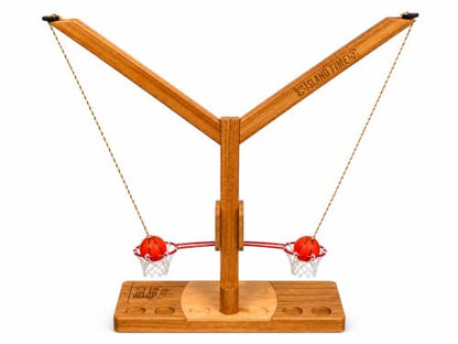 Ring Toss Game - Outdoor Yard Beach Games for Adults and Family, Hook and Ring Games with String and Hooks for Indoor/Outdoor Use, Fun Backyard Activity, Easy Setup, Durable, Age 6+