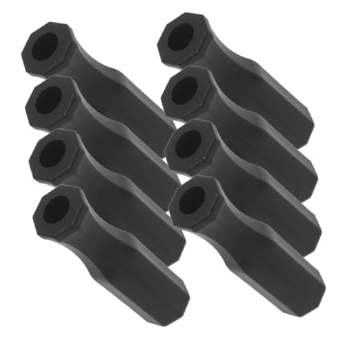 KOMBIUDA 8Pcs Foosball Handles Replacement Ergonomic Non-Slip Table Football Grip Parts Compatible with Standard Foosball Machines for Long-Term Play