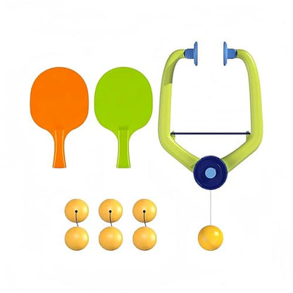 Door Jam Ping Pong Indoor Doorway Frame Hanging Table Tennis Training Portable Set