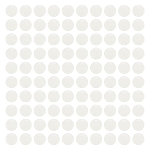 uxcell 100Pcs Nylon Bearing Balls 8mm Polishing Solid Ball, G2 Precision, White - size: 8mm
