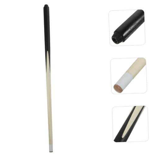 Abaodam 2Pcs Pool Cue for Lightweight Wooden Billiard Cue Sticks Portable Short Design for Easy Carrying for Beginners and Teens