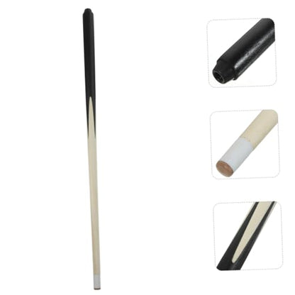 Abaodam 2Pcs Pool Cue for Lightweight Wooden Billiard Cue Sticks Portable Short Design for Easy Carrying for Beginners and Teens