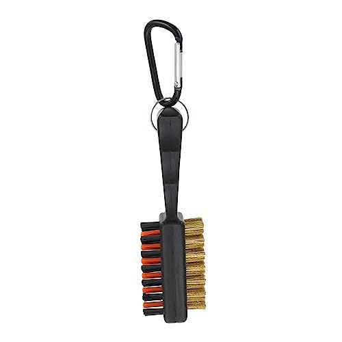 balacoo Double-Sided Golf Club Cleaner Brush with Wire and Bristles Lightweight and Portable Golfing Tool for Efficient Groove Cleaning and Easy Carrying