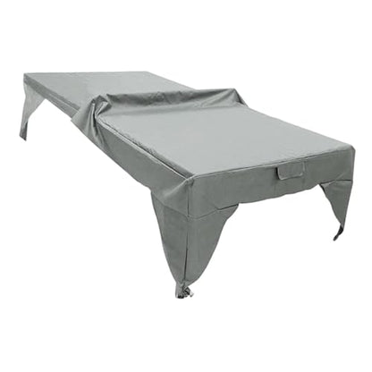Waterproof, Rainproof Table Tennis Table Cover, Gray - color: Gray