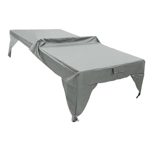 Waterproof, Rainproof Table Tennis Table Cover, Gray - color: Gray