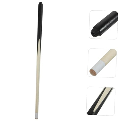 KOMBIUDA 2Pcs Short Pool Cue for Lightweight Portable Billiard Training Stick Cue for Boys for Junior Billiards Practice Game Improvement