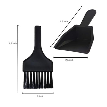Sun-Glo Shuffleboard Sand - Shuffleboard Powder Wax with Mini Dustpan and Mini Brush Set, 2 Pack (16oz/Each) SunGlo #1 Super Glide (Fast Speed)