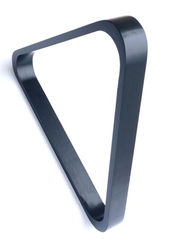 Billiard/Pool Table Accessory: 8-Ball Rack, Hardwood Triangle, Holds Standard 2-1/4" Sized Balls