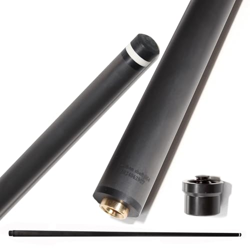 100% Carbon Fiber Shaft, Black Technology Shaft of Pool Cue Front Part for Billiard Play/Break/Snooker Cue Shaft with Foam- 737 mm,745mm,765mm - color: Uniloc(OKHEALING), size: 9.5*21.4*745