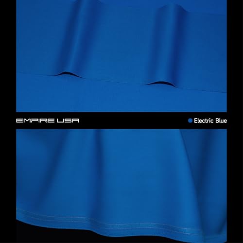 Empire USA - Billiard Worsted Speed Cloth（Felt） 7/8/9 FT - color: Electric Blue, size: 8ft