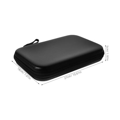 Cabilock Table Tennis Racket Case Hard Shell Protective Storage Bag with Fixed Compartment for Paddle and Ball, Portable Ping Pong Paddle Holder Suitable for Table Tennis Players
