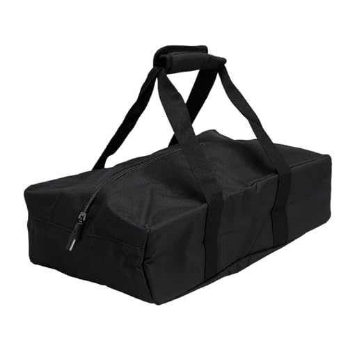 Pomya Bocce Bag with 8 Compartments Oxford Fabric | Large Tearproof Durable Outdoor Game Carry Case for Bocce Set 43x24cm Handle