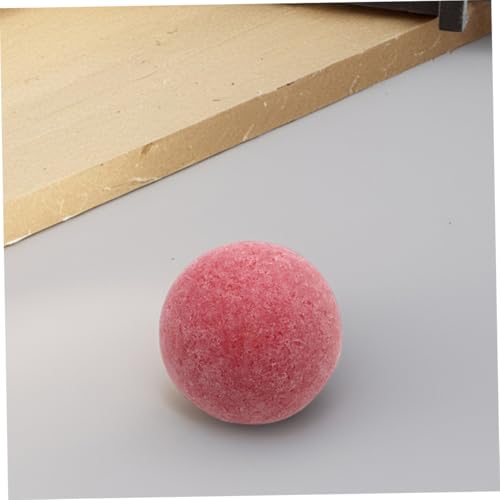 Foosball Table Replacement Balls Mini Soccer Games Balls Frosted Foosball Table Balls for Tabletop - color: Red