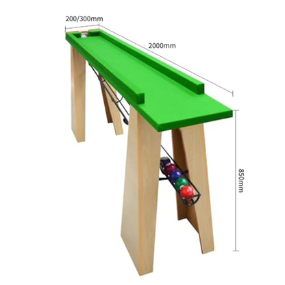 Compact Foldable Billiard Table, Space-Saving Pool Table with Complete Game Kit, Perfect for Apartment Small Home Office Entertainment - color: B