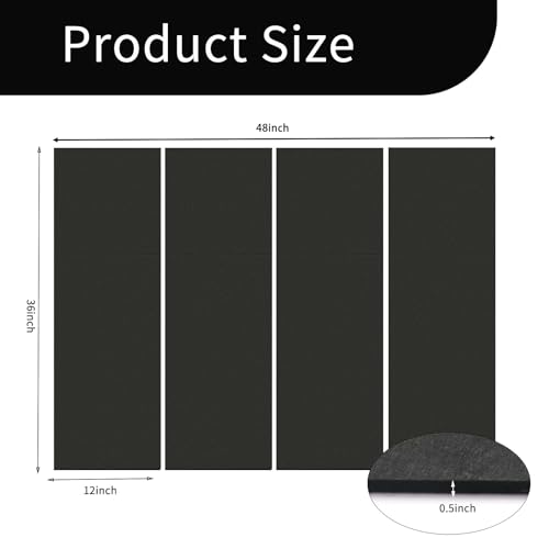 Dart Board Wall Protectors: Large Dartboard Surround Backboard Behind Dart Board Wall Backing - size: 36''H*48''W