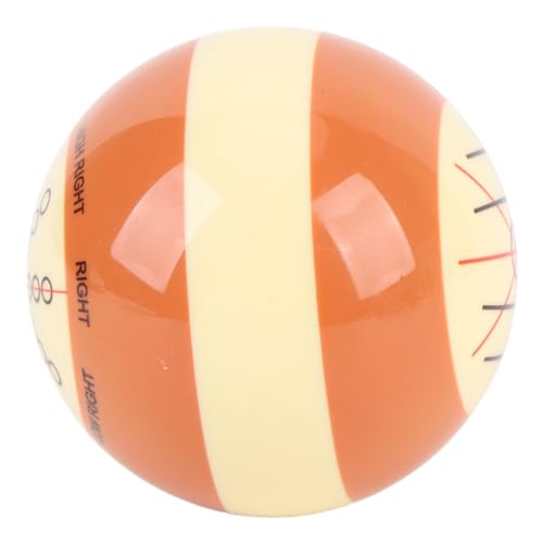 Training Billiards Cue Ball Resin Standard Pool Practice Cue Ball for US Billiards Eight Balls 57.2mm Diameter