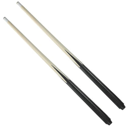 Totority 2pcs Short Pool Cue Stick Billiard Cue for Boys and Girls Compact for Spaces Beginners and Comfortable Grip