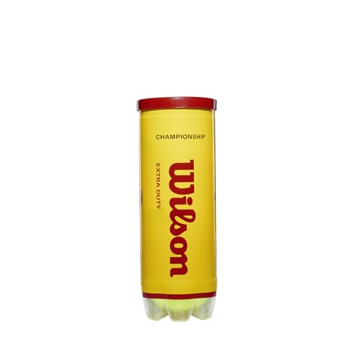 WILSON Championship Tennis Balls - size: Single Can (3 Balls), style: Extra Duty