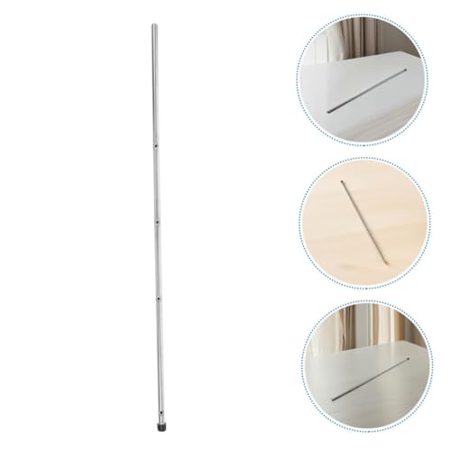 2pcs Foosball Table Rods Replacement: Heavy Duty Table Soccer Pole with Safety Caps - Foosball Machine Rods for Kids and Adults