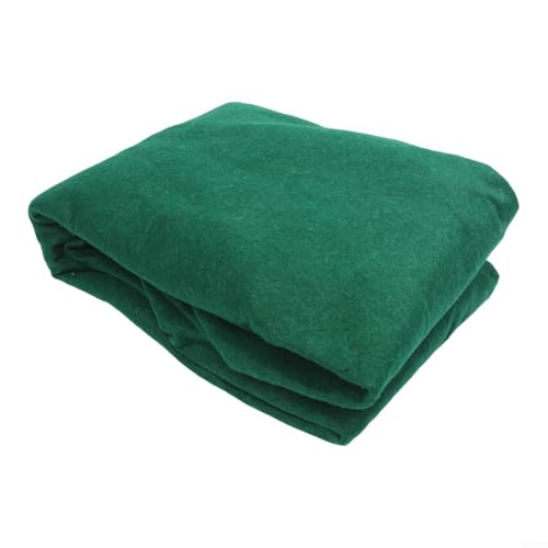 Round Felt Table 36-48 Inch Tables, Elastic Gaming Mat with Cashmere Texture, Waterproof Tablecloth Poker Board Games, Green(Green) - color: Green