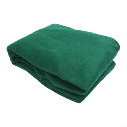 Round Felt Table 36-48 Inch Tables, Elastic Gaming Mat with Cashmere Texture, Waterproof Tablecloth Poker Board Games, Green(Green) - color: Green