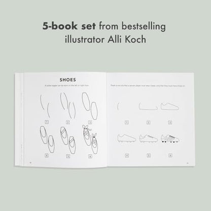 So Many Things: A Box Set of 5 How-to-Draw Books for Kids (Travel Activities Series)