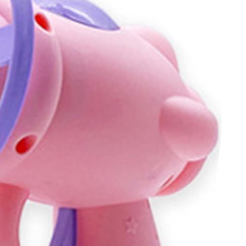 Kids Friendly Heavy Duty Flying Disc Toy for Outdoor Sports, Parent-Child Interaction, Plastic Disc for (Pink)