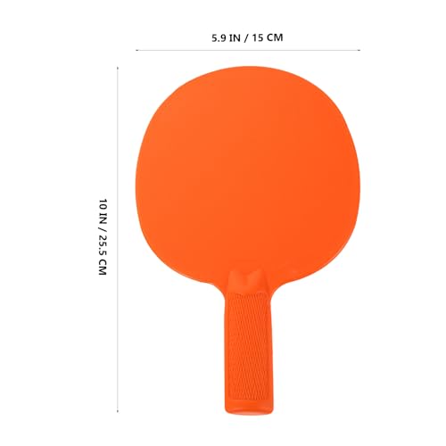 Yardwe 2pcs Table Tennis Paddle: Weatherproof Plastic Racket Training Supply - Portable Able Tennis Bat - Lightweight Equipment for Kids