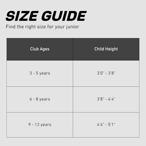 Precise XD-J Kids Golf Clubs Set – Boys’ & Girls’ Junior Golf Set with Lightweight Graphite Shafts, Hybrid, Putter & Stand Bag - color: Pink Ages 6-8, size: Left Hand