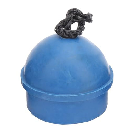 4Pcs Pool Chalk Holder, 1.6 x 1.4 x 1.6in Cue Chalk Holder Pool Billiards, Rubber Billiard Chalk Holder with 10.2in Cord for Billiards Professional or Enthusiast, Blue