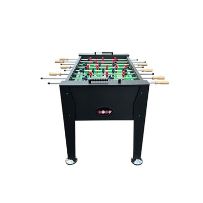 KICK Hades 55" Foosball Table – Professional Full-Size Indoor Game Table - color: Black