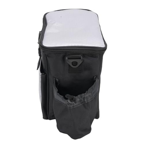 Disc Golf Bag, 420D Polyester Large Capacity Backpack with Detachable Adjustable Strap, Lightweight Multiple Pockets 10.0 X 6.1 X 9.4 in for Beginners and Pro Players