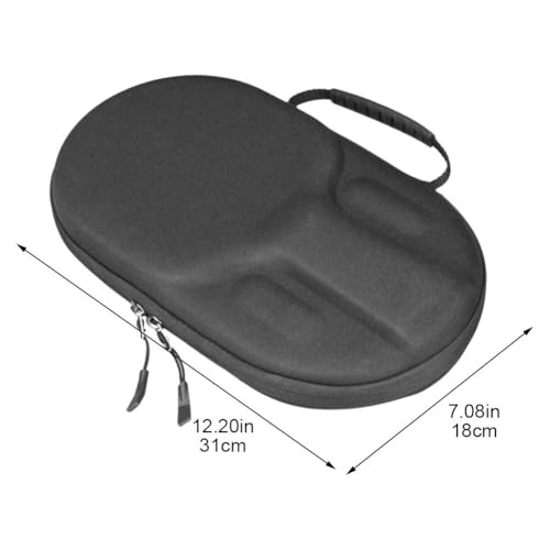 Pingpong Paddle Case Hard Shell Table Tennis Racket Case Pingpong Paddle Carry Case Pingpong Bat Cover Fit for 2 Paddles and 4 Balls - color: Black