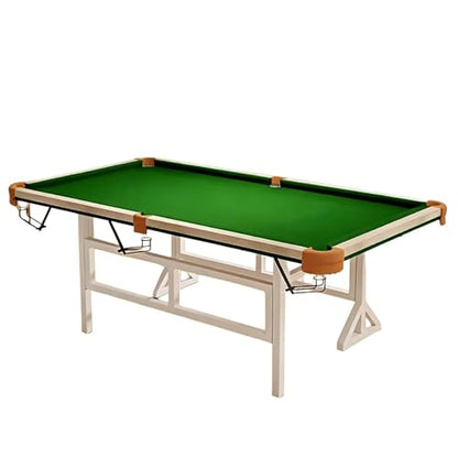 Pool Table, Portable Tabletop Billiard Table with Complete Accessory Set for Kids Adults, Home Office Desk Game - color: O