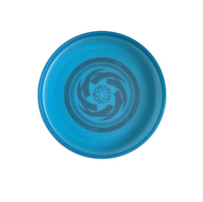 Glow in the Dark Ultimate with Soft Grip Frisbee Disc 175 Grams,10.5 inches Sport Disc, Great for Backyard, Park, Beach, Camping, pet and More - color: Blue