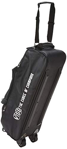 Vise Three Ball Tote Roller Bowling Bag - color: Black