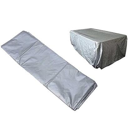 SEIWEI 7ft Billiard Table Dust Cover Outdoor Pool Table Cover Foldable and Waterproof Silver - color: Sliver, size: 7ft