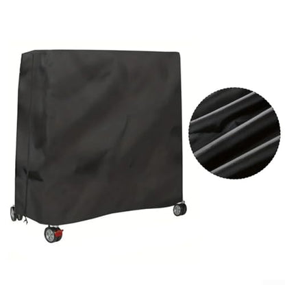 210D Oxford Table Tennis Table Cover Waterproof with Zipper for Outdoor for PING Pong Table 65x27.5x72.8 Inch Protection All Season