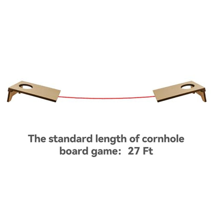 Cornhole Boards Distance Setup Tool, Cornhole Game Measuring Device | Place Your Cornhole Boards the Perfect 27FT Every Time!