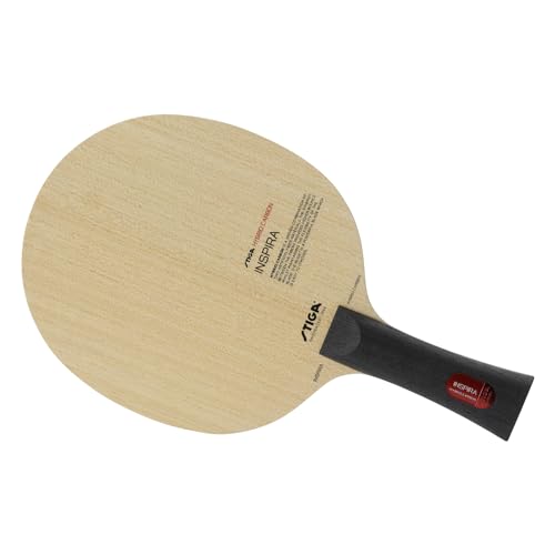 STIGA Inspira Hybrid Carbon Table Tennis Blade, Offensive Professional Blade with Maximum Control & Power - style: Inspira Hybrid Carbon - Master