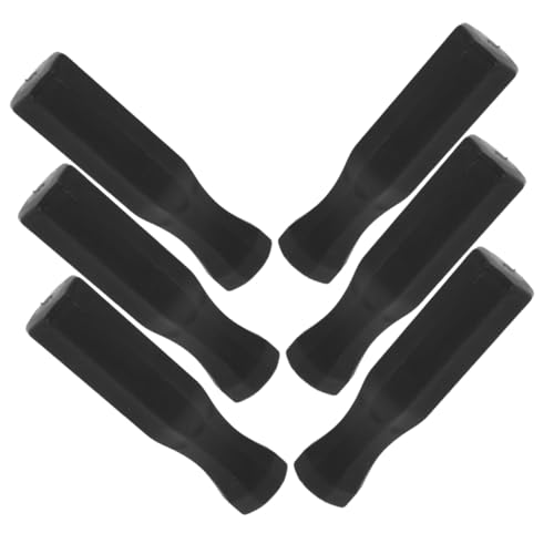 LIOOBO 6pcs Table Soccer Handle Grip Replacement Lightweight Ergonomic Design for Foosball Table Parts