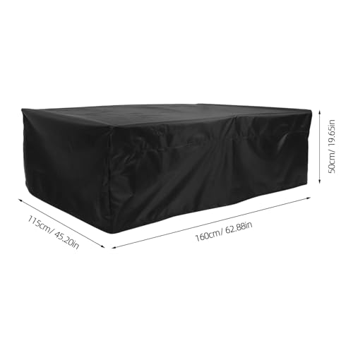 Toddmomy Soccer Ball Table Cover Outdoor Splashproof Protector Multi Game Table Cover for Foosball Billiards