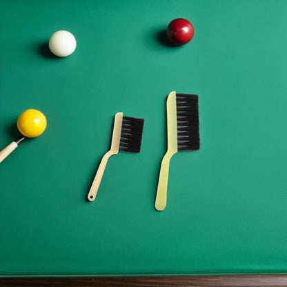 4pcs Pool Table Cleaning Brush Set for Felt and Fabric Surfaces Plastic Billiard Table Cleaner with Versatile Use and Easy Maintenance
