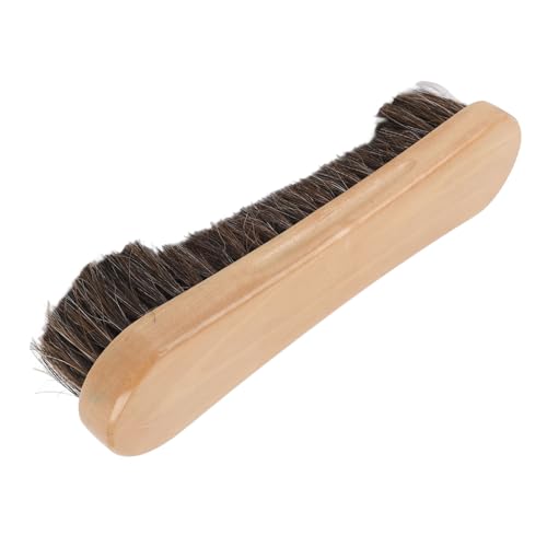 Pool Table Brush Billiard Table Cleaner Brush 12in Horse Hair with Ergonomic Handle for Thorough Cleaning Corners Seams